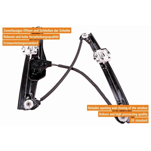VAICO Fensterheber links und rechts elektrisch vorne V20-8245 + V20-8246 f&uuml;r BMW