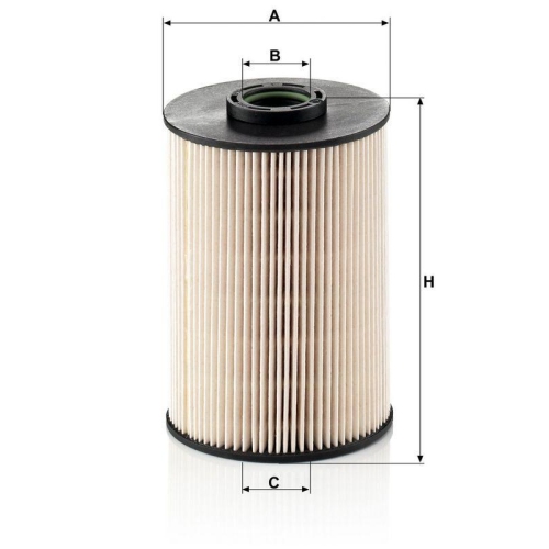 Kraftstofffilter MANN-FILTER PU 937 x f&uuml;r CITRO&Euml;N FORD PEUGEOT