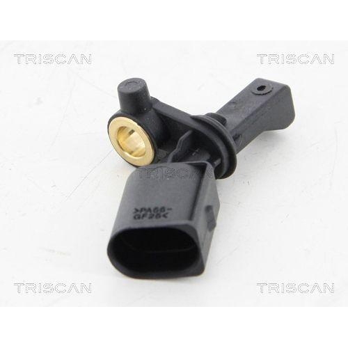 Sensor, Raddrehzahl TRISCAN 8180 29206 f&uuml;r AUDI SEAT SKODA VW, Hinterachse links