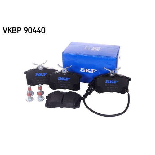 Bremsbelagsatz, Scheibenbremse SKF VKBP 90440 E f&uuml;r AUDI SEAT SKODA VW