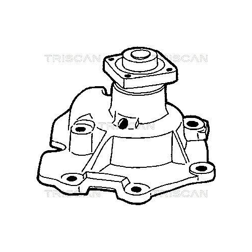 Wasserpumpe, Motork&uuml;hlung TRISCAN 8600 16836 f&uuml;r FORD