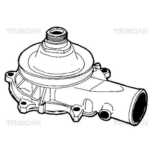 Wasserpumpe, Motork&uuml;hlung TRISCAN 8600 24049 f&uuml;r BEDFORD OPEL VAUXHALL