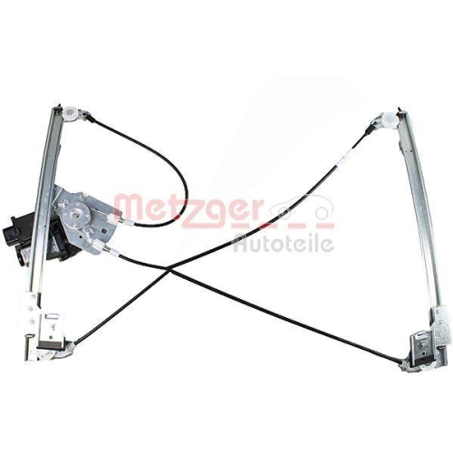 Fensterheber METZGER 2160470 ORIGINAL ERSATZTEIL f&uuml;r SEAT, vorne rechts