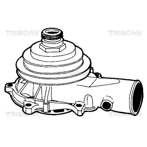 Wasserpumpe, Motork&uuml;hlung TRISCAN 8600 24050 f&uuml;r OPEL VAUXHALL