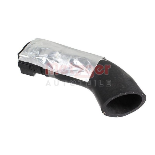 Ladeluftschlauch METZGER 2401380 f&uuml;r RENAULT, Ladeluftk&uuml;hler, oben