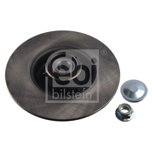 Bremsscheibe FEBI BILSTEIN 28154 f&uuml;r RENAULT DACIA, Hinterachse