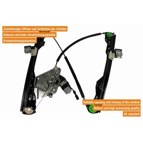 Fensterheber VAICO V25-0515 Original VAICO Qualität für FORD VAG, vorne links
