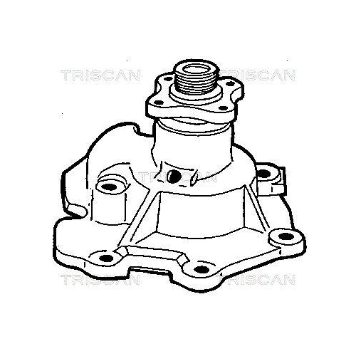 Wasserpumpe, Motork&uuml;hlung TRISCAN 8600 16835 f&uuml;r FORD