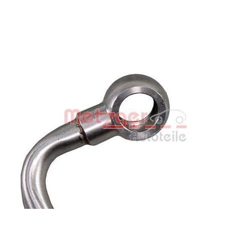 K&uuml;hlmittelrohrleitung METZGER 4010405 ORIGINAL ERSATZTEIL GREENPARTS f&uuml;r AUDI VW