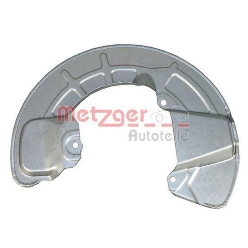 Spritzblech, Bremsscheibe METZGER 6115223 f&uuml;r VOLVO, Vorderachse links