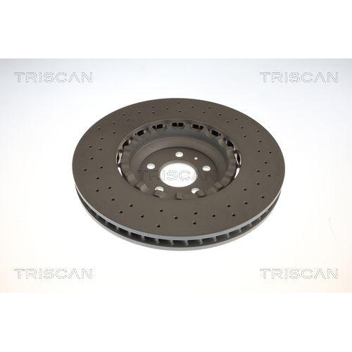 TRISCAN 8120 291075C 2 St&uuml;ck Bremsscheiben f&uuml;r AUDI, Vorderachse