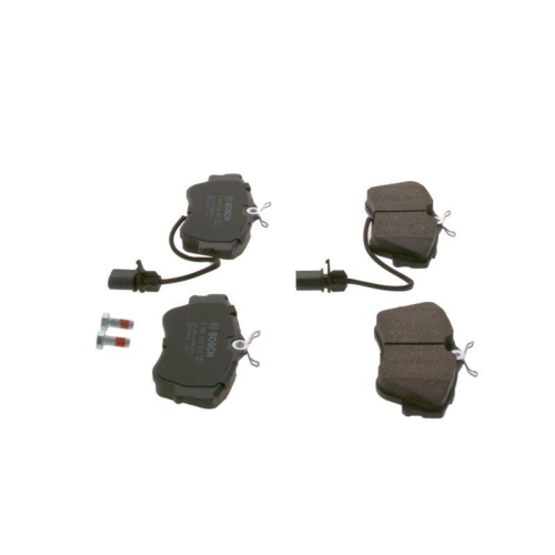 Bremsbelagsatz, Scheibenbremse BOSCH 0 986 424 672 f&uuml;r VW, Vorderachse
