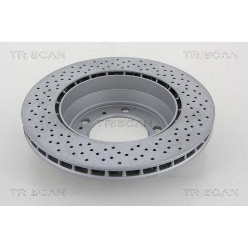 TRISCAN 8120 101059c 2 St&uuml;ck Bremsscheiben COATED f&uuml;r PORSCHE, Hinterachse