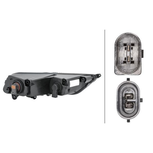 HELLA Nebelscheinwerfer 1ND 010 545-111 für VW, links