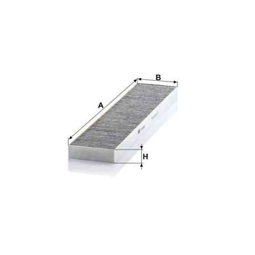 Filter, Innenraumluft MANN-FILTER CUK 5480 f&uuml;r FORD VAG