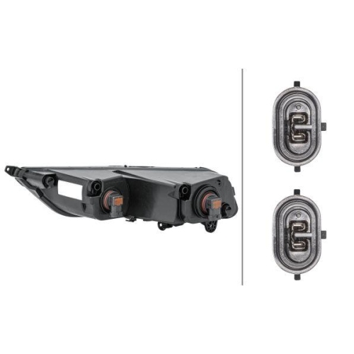 HELLA Nebelscheinwerfer 1ND 010 545-141 für VW, rechts