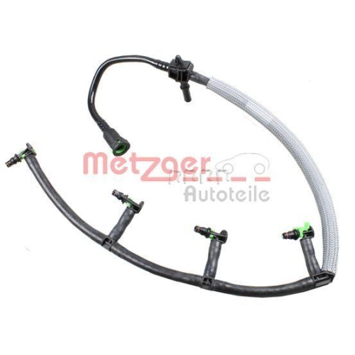 Schlauch, Leckkraftstoff METZGER 0840107 f&uuml;r CITRO&Euml;N FORD PEUGEOT