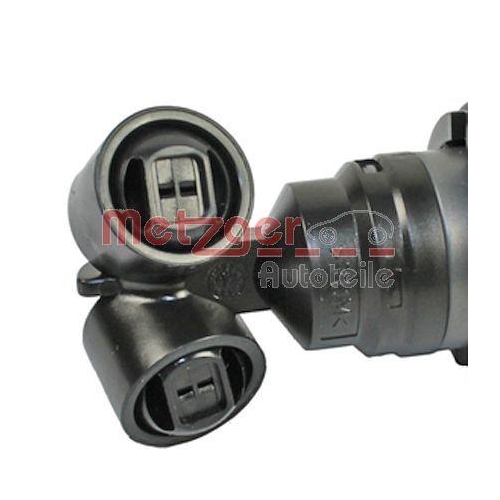 Waschwasserd&uuml;se, Scheinwerferreinigung METZGER 2220583 f&uuml;r AUDI VAG, links