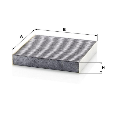 Filter, Innenraumluft MANN-FILTER CUK 20 006 f&uuml;r FIAT