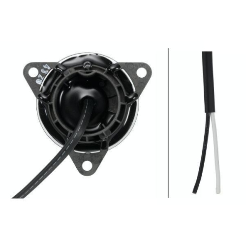 HELLA Blinkleuchte 2BA 011 172-001 für HAKO, vorne