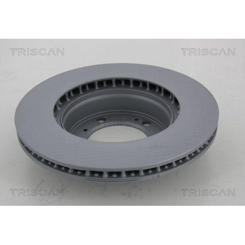 TRISCAN 8120 101050C 2 St&uuml;ck Bremsscheiben COATED f&uuml;r PORSCHE, Vorderachse