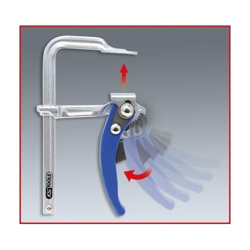 Schraubzwinge KS TOOLS 145.0402 f&uuml;r