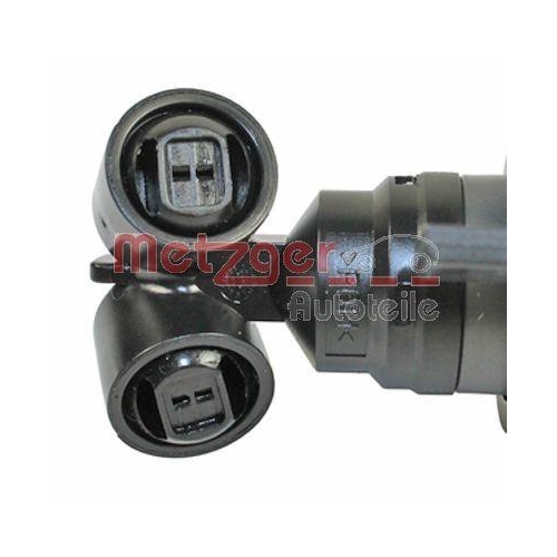 Waschwasserd&uuml;se, Scheinwerferreinigung METZGER 2220587 f&uuml;r AUDI VAG, links