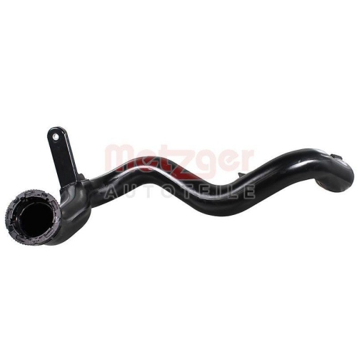 Ladeluftschlauch METZGER 2401397 für OPEL VAUXHALL GENERAL MOTORS, links