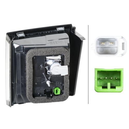 HELLA Heckleuchte 2SA 354 831-021 für LAND ROVER, rechts