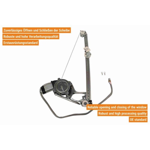 VAICO Fensterheber links und rechts elektrisch hinten V30-0880 + V30-0881 f&uuml;r MERCEDES-BENZ