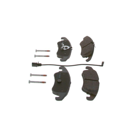 Bremsbelagsatz, Scheibenbremse BOSCH 0 986 494 201 f&uuml;r AUDI FORD SEAT SKODA VW