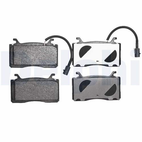 DELPHI LP3310 Bremsbelagsatz, Scheibenbremse f&uuml;r ALFA ROMEO, Vorderachse