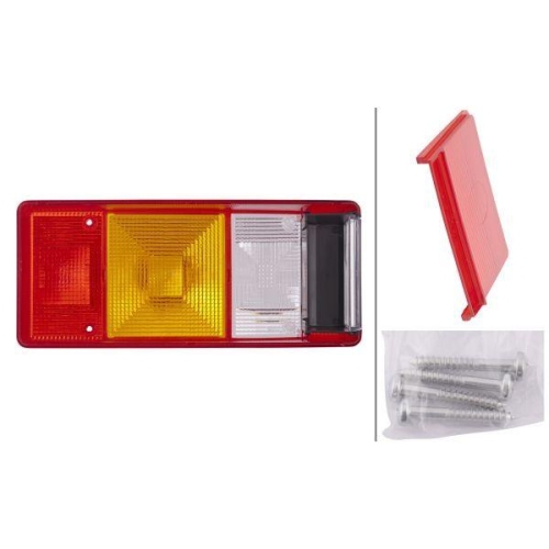HELLA Lichtscheibe, Heckleuchte 9EL 147 097-001 f&uuml;r AEBI DAF BROSHUIS, rechts