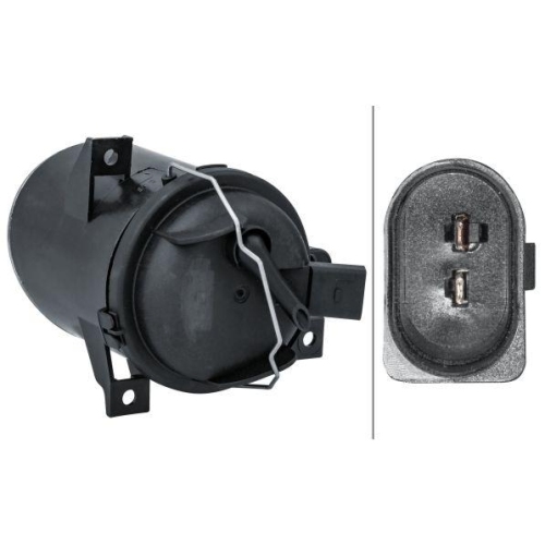 HELLA Nebelscheinwerfer 1N0 271 022-061 für SEAT, rechts