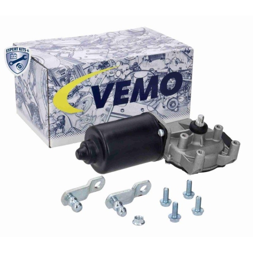 Wischermotor VEMO V10-07-0013 EXPERT KITS + für SKODA, vorne