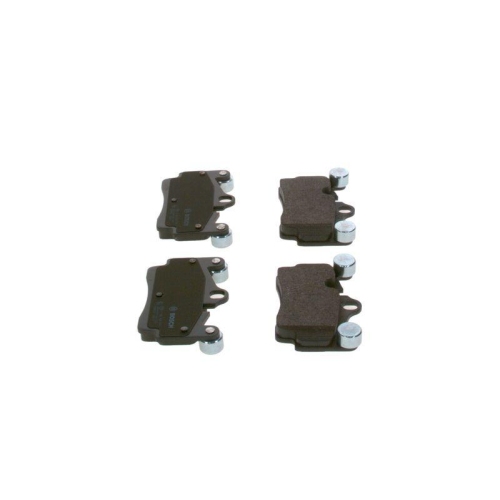 Bremsbelagsatz, Scheibenbremse BOSCH 0 986 424 741 f&uuml;r AUDI PORSCHE VW
