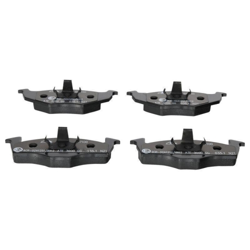 Bremsbelagsatz, Scheibenbremse ATE 13.0460-7100.2 f&uuml;r SEAT SKODA VAG