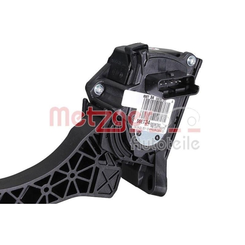 Sensor, Fahrpedalstellung METZGER 0901561 ORIGINAL ERSATZTEIL GREENPARTS f&uuml;r
