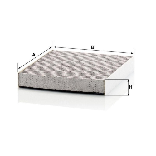 Filter, Innenraumluft MANN-FILTER CUK 2442 f&uuml;r OPEL CHEVROLET GENERAL MOTORS