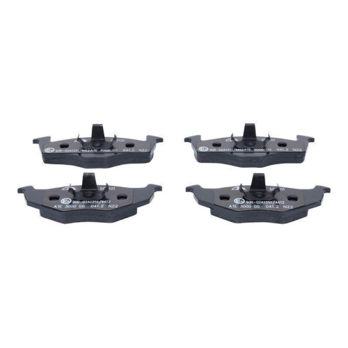 Bremsbelagsatz, Scheibenbremse ATE 13.0460-7101.2 f&uuml;r SEAT SKODA VAG