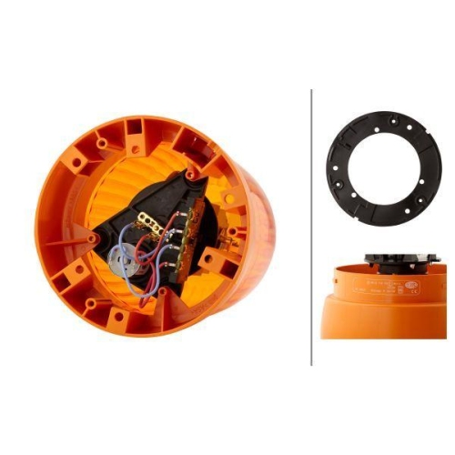 HELLA Rundumkennleuchte 2RL 008 727-011 KL 750 für DAF VOLVO VOLVO (CHANGAN)