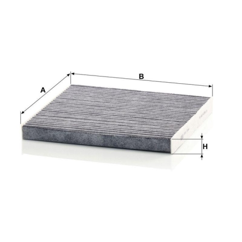 Filter, Innenraumluft MANN-FILTER CUK 2544 f&uuml;r CITRO&Euml;N FIAT PEUGEOT TOYOTA