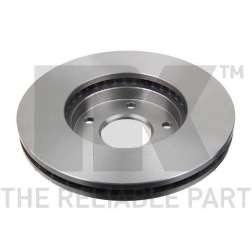 Bremsscheibe NK 202256 f&uuml;r NISSAN, Vorderachse