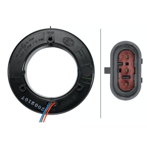 HELLA Heckleuchte 2SB 009 362-021 für DAF HEULIEZ SAME FERRARI DEUTZ-FAHR KTM