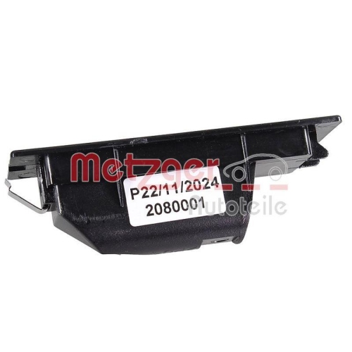 Kennzeichenleuchte METZGER 2080001 für ALFA ROMEO FIAT, links, rechts