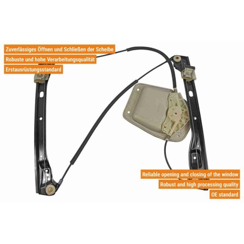 Fensterheber VAICO V10-2396 Original VAICO Qualität für SEAT SKODA VW VAG