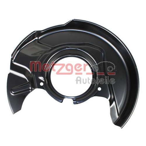 Spritzblech, Bremsscheibe METZGER 6115248 f&uuml;r TOYOTA, Vorderachse rechts