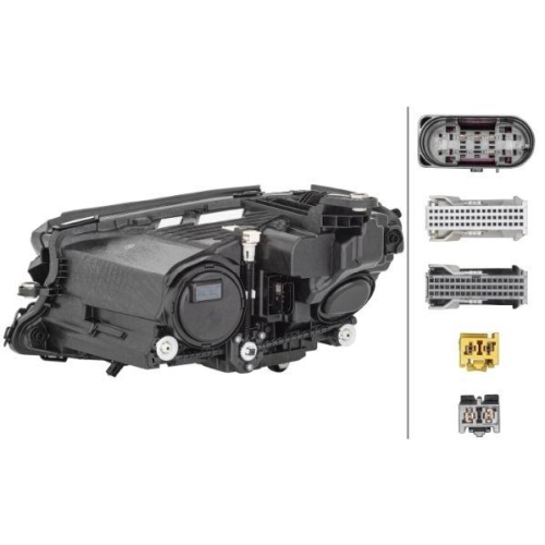 HELLA Hauptscheinwerfer 1EX 014 215-421 f&uuml;r MERCEDES-BENZ, rechts
