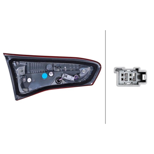 HELLA 2ZR 354 860-221 Heckleuchte f&uuml;r FORD, rechts