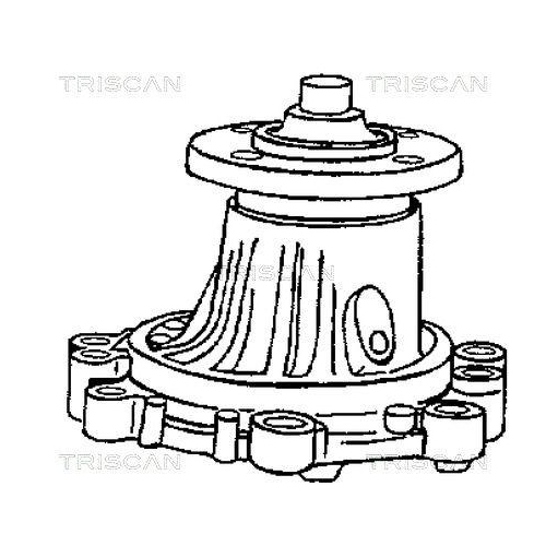 Wasserpumpe, Motork&uuml;hlung TRISCAN 8600 13131 f&uuml;r TOYOTA VW